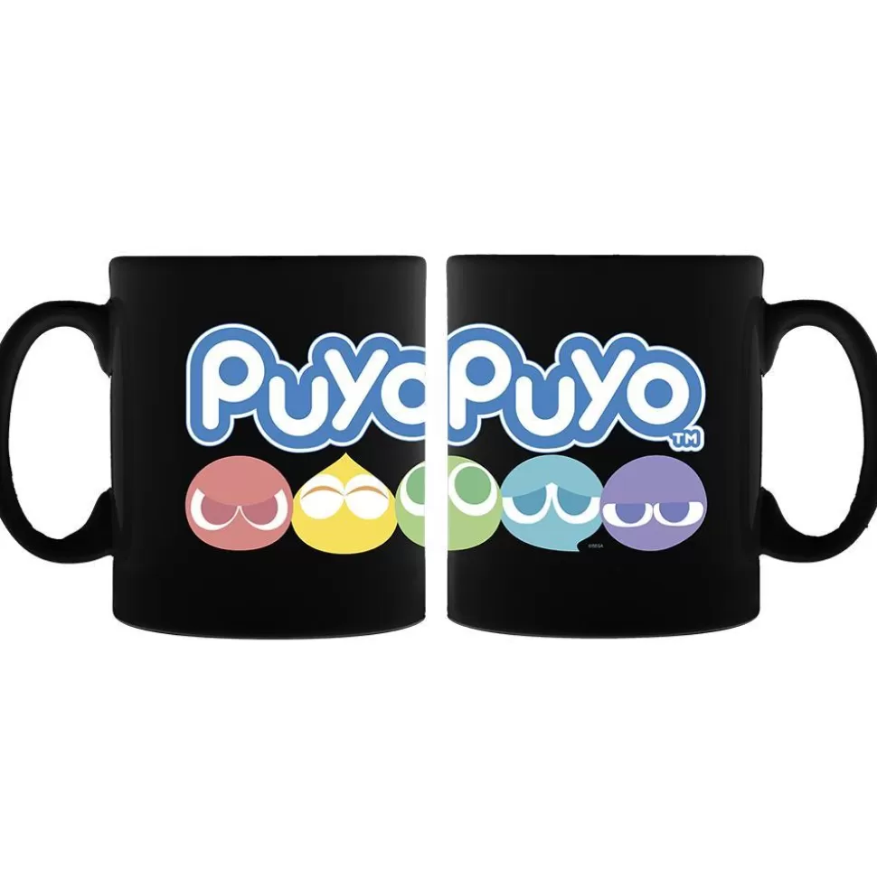Puyo Puyo Color Logo Black Mug>SEGA Fashion