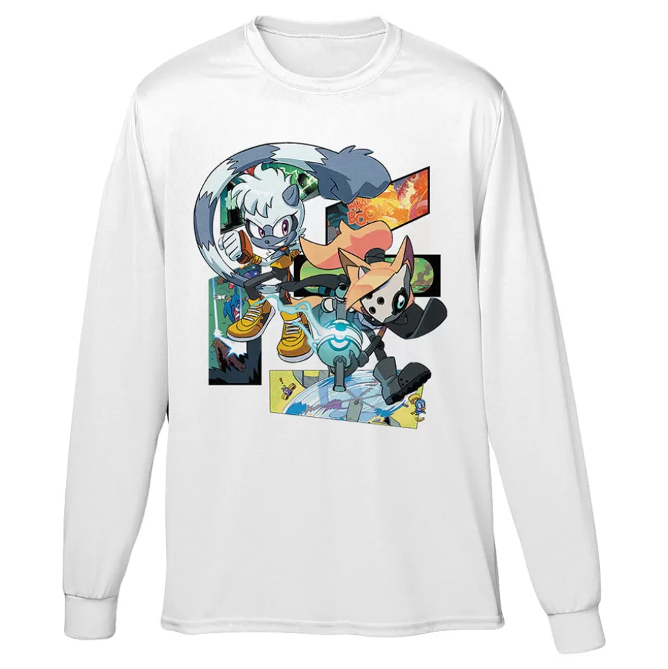 Tangle and Whisper Comic Long-Sleeve Tee from Sonic the Hedgehog>SEGA New